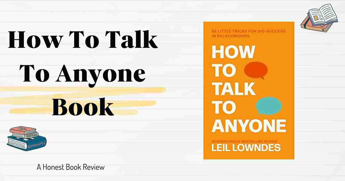 How To Talk To Anyone Book