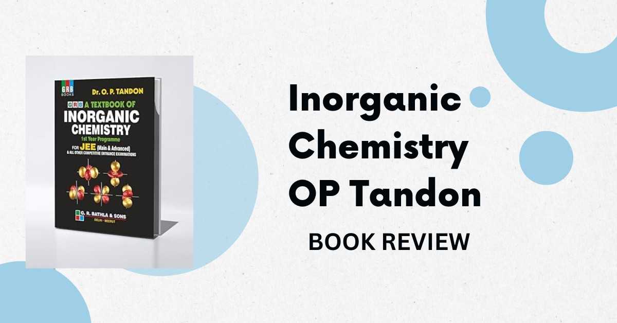 Inorganic Chemistry OP Tandon